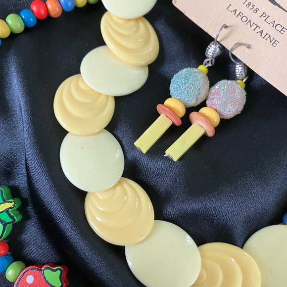 Costume And Handmade Jewelry Bundle 3 Piece Lot - Picture 6 of 10